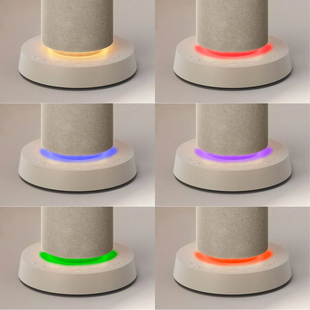 Homedics SereneScent ARMH‑972BE Fabric Diffuser Beige – New Open Box LED App