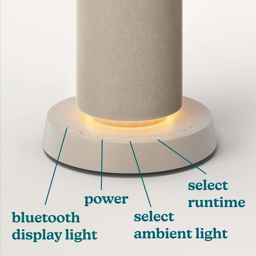 Homedics SereneScent ARMH‑972BE Fabric Diffuser Beige – New Open Box LED App